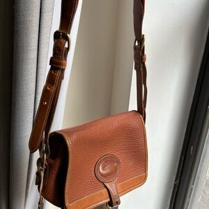 Dooney & Bourke Chestnut Pebble Leather Crossbody